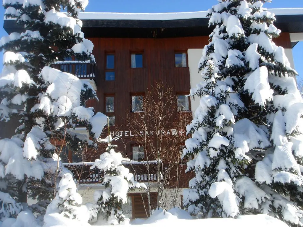 Apart Otel Residence Studio Sakura Val-dʼIsère Fransa